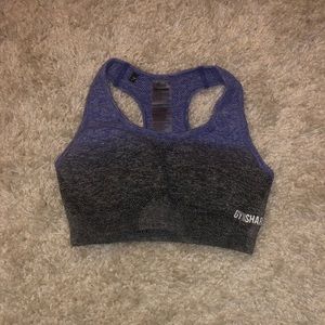 Gymshark ombré seamless sports bra